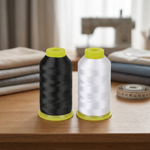 Hilo de Coser de Alta Tenacidad, 100% Poliéster Teñido, Ecológico, Resistente a Altas Temperaturas, Duradero, para Bordar Bolsas - Product Image 3