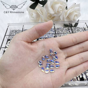 Juego de Uñas Moonlight CY, <span class=keywords><strong>Cristal</strong></span> AB, Diamantes de Lujo, Piedras de <span class=keywords><strong>Cristal</strong></span> para Decoración de Uñas, Mezcla de Formas, Piedras de Vidrio - Product Image 2