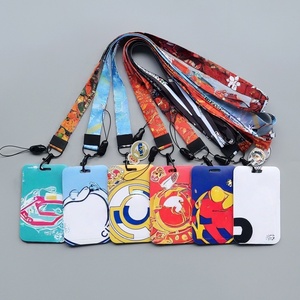 Custom Logo Football Sports Lanyard Card Holder Lanyard