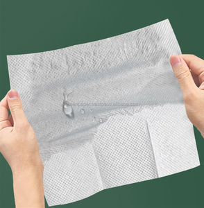 Distributeur de serviettes en papier pliées en M en pâte recyclée pour salle de bain - Product Image 2