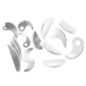 Dairesel eğme bıçakları dairesel bobin kesici bıçak kesme kağıt bıçak paketleme makineleri bıçak