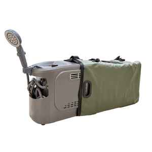 Geyser d'eau portable sans réservoir 12V DC/<span class=keywords><strong>Propane</strong></span> <span class=keywords><strong>Chauffe</strong></span>-douche de camping pour camping-car et vie hors réseau pour un usage domestique en plein air - Product Image 2