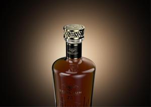 Bottiglia di Vetro per <span class=keywords><strong>Whisky</strong></span> e Brandy Personalizzata con Logo, Vendita all'Ingrosso, Vetro Nero con Tappo in Sughero - Product Image 3