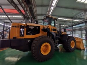 Chargeuse sur pneus de grande taille améliorée avec certificat, prix compétitif, machine de construction de 8 tonnes, chargeuses frontales avec godet à dents - Product Image 5