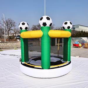 Château <span class=keywords><strong>gonflable</strong></span> en tissu Oxford durable avec housse de protection 360°, aire de jeux <span class=keywords><strong>gonflable</strong></span> pour enfants, installation facile. - Product Image 1
