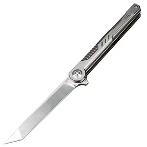 Juego de Cuchillos Plegables GETWICK CT-4 de Titanio para Camping y Caza, Hoja de Acero M390, Herramienta Multifunción Fácil de Transportar, Regalo - Product Image 6