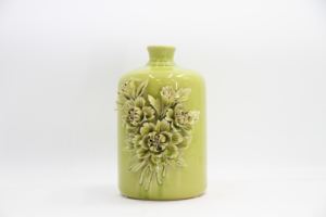 3 डी सुंदर फूल सिरेमिक वेस फूल वैस सिरेमिक गहने वसंत और ग्रीष्मकालीन उद्यान घर सजावट - Product Image 3