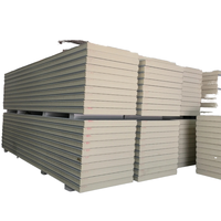 Panneaux sandwich en acier galvanisé de 200 mm avec isolation en polyuréthane PU/PIR, design industriel pour l'isolation des toits et des murs dans les chambres froides
