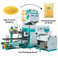 Machine d'emballage automatique de haute productivité pour céréales, graines et haricots de qualité alimentaire Ewinall QZB-600M 25-50 kg