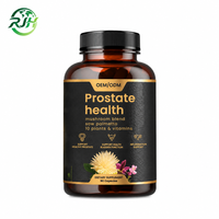 Complément alimentaire pour la santé de la prostate en marque blanche, 90 gélules, mélange de champignons, palmier nain, 10 plantes, vitamines, OEM ODM