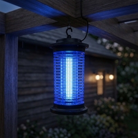 Tueur d'insectes portable ABS étanche 18W UVA électrique pour le camping et l'utilisation sur balcon