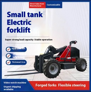 Yepyeni elektrikli taşınabilir Tank standı katlanabilir depo hidrolik kaldırma yükleme boşaltma kamyon Forklift ekleri ile - Product Image 3