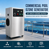 20g 30g 50g Watergekoelde ozongenerator voor afvalwaterzuivering in papierfabrieken en kleurverwijdering met corona-ontlading