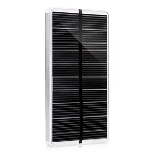 Carregador portátil com painel solar para celular PowerGreen Ultra Slim 10000mAh Banco de energia solar de alta eficiência ecológico