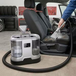 Nettoyeur vapeur portable sans sac TIK pour tissus et tapis avec fonction humide/sec pour usage hôtelier et nettoyage en profondeur - Product Image 5