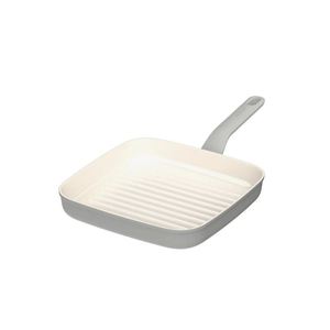 Piastra grill antiaderente Balance Moonmist 24 cm grigia quadrata per cucinare all'interno - Product Image 1