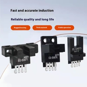 Sensor de Proximidad Inductivo EE-SX674-WR con Ranura en U Cóncava en Forma de L, Salida NPN y PNP para los Modelos 670, 671, 672P, <span class=keywords><strong>673A</strong></span> - Product Image 2