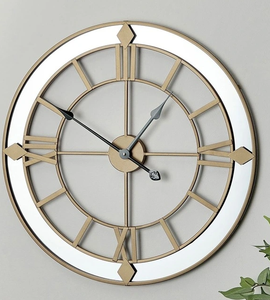Reloj de Pared Decorativo de Metal de Lujo Moderno de 120 cm para Interiores, Venta Directa de Fábrica, Dropshipping 2025, Decoración para el Hogar - Product Image 6