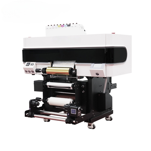A3 UV DTF Printer 30cm Roll to Roll Inkjet Printing Machine for Transfer Film Sticker Leather Card Phone Case