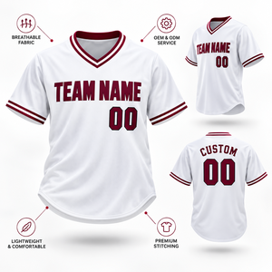 Camiseta de Béisbol Personalizada con el Logotipo del Equipo <span class=keywords><strong>Nacional</strong></span> de República Dominicana, Clásico Mundial de Béisbol 2023, Jersey para Hombre Adulto, 100% Personalizado - Product Image 3