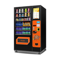 Distributeur automatique de snacks et boissons en libre-service 24 h/24 à vendre