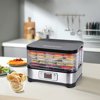 Fruitdroger Rvs Elektrische Mini Home Food Dehydrator Machine Met Ce Cb Gs
