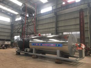 غلاية زيت حرارية صناعية أفقية مخصصة من سلسلة YY(Q)W تعمل بالزيت والغاز |   موقد زيت مستعمل من زونغشين - Product Image 4