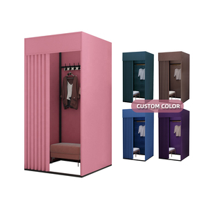 Probador portátil móvil Cambiar de habitación de venta al por menor cambio de ropa habitación para tienda de ropa - Product Image 1