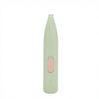 Tondeuse à poils pour pattes d'animaux rechargeable, tondeuse électrique pour le toilettage des pattes des chiens et des chats avec lumière