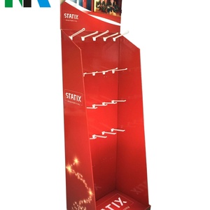 High Quality Custom Stationery Cardboard Display Stand Display <b>Box</b> Retail <b>Book</b> Pencil Marker Corrugated Paper Display Racks - Product Image 3