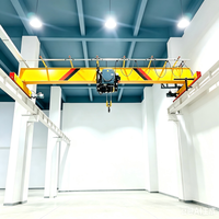 Pont roulant monopoutre européen HD de 12,5 tonnes sur mesure pour usine, à faible hauteur de plafond, électrique, certifié CE ISO Weiying
