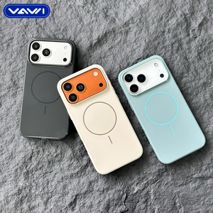 <span class=keywords><strong>Cover</strong></span> magnetica lucida VAWI B446 effetto pelle alla moda per iPhone <span class=keywords><strong>13</strong></span> 14 15 16 17 Pro Max, custodia antiurto per <span class=keywords><strong>Samsung</strong></span> - Product Image 3