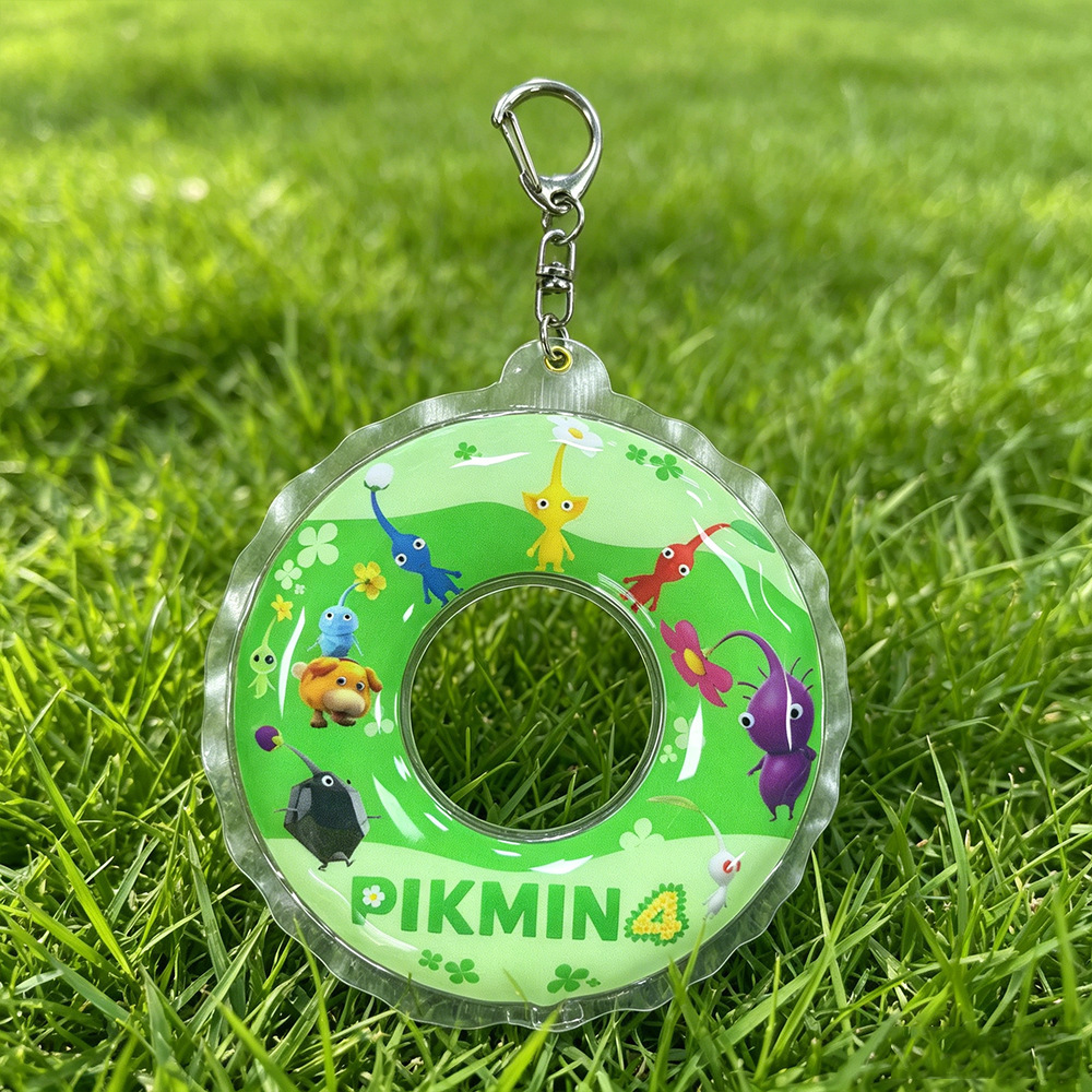 ห่วงยางว่ายน้ำ Pkm-คลื่นสีเขียว-ตัวล็อค