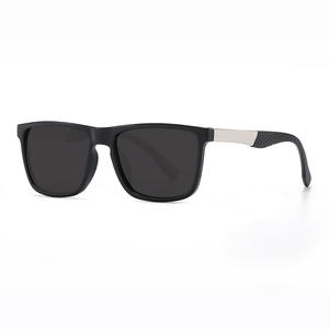 Nuevas gafas de sol polarizadas retro para hombre, montura negra, plástico, metal, UV400, tipo 3, lentes para conducir, ciclismo, deportes al aire libre - Product Image 3