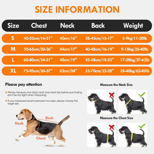 Gilet de sauvetage respirant et doux pour <span class=keywords><strong>chien</strong></span>, avec poignée de sauvetage, anti-noyade, pour grands chiens - Idéal pour le dropshipping - Product Image 6
