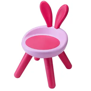Красочный детский пластиковый стул с животным внешним видом моделирующий маленький стул для детей