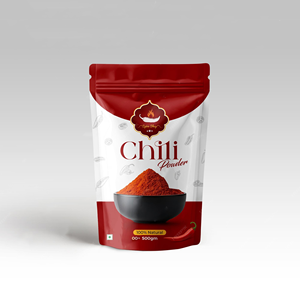 Sachets de poudre alimentaire personnalisés au curcuma, moringa, <span class=keywords><strong>cannelle</strong></span> et <span class=keywords><strong>piment</strong></span>, sachets d'assaisonnement, sacs d'emballage alimentaire à fond plat, sacs Mylar thermoscellables - Product Image 6
