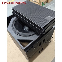 Haut-parleur de réseau de subwoofer unique de 18 pouces avec haut-parleur passif haute puissance à bobine vocale de 100mm pour les performances en intérieur