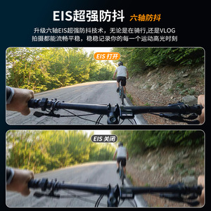Ourlife กล้องแอ็กชัน6K ระบบกันสั่น EIS ภาพ Ultra HD รองรับ WiFi และหน้าจอสัมผัสสำหรับกีฬากลางแจ้งติดหมวกจักรยานและใช้เป็นกล้องติดรถยนต์ - Product Image 2