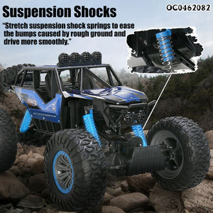 รถของเล่น6ล้อสำหรับปีนเขาแบบออฟโรดทำจากโลหะรีโมทคอนโทรลรถ RC 1:8 - Product Image 5