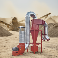 Nouveau dépoussiéreur industriel à double cyclone pour le séparateur de concasseur de matières premières de ciment de fonderie du bois-pour les opérations de scie