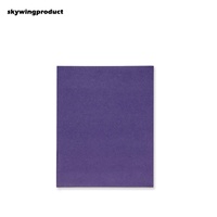 Skywingproduct Colores surtidos Peso pesado Textura Stock Carta Tamaño 4-1/2 \ "Alto Dos bolsillos Negocios Troquelado Carpeta de archivos Papel