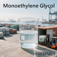 Livraison Rapide 99% Éthylène Glycol MEG Qualité Industrielle Antigel Liquide de Refroidissement pour Moteur Automobile Système CVC Fluide de Transfert de Chaleur
