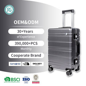Современный чемодан из алюминия 20-24 дюйма, ручная кладь, экологичный, прочный, легкий, на колесиках-спиннерах, для бизнеса и отдыха - Product Image 1
