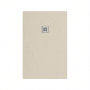 Plato de Ducha Rectangular Estasi 90 x 110 cm Color Arena con Sistema de Drenaje para Baño - Product Image 3