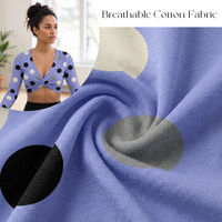 Tissu popeline 100% coton imprimé à gros pois, respirant, écologique, pour vêtements de sport, robe, sac fourre-tout, OEM ODM