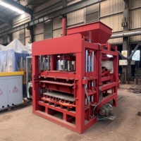 Machine automatique de fabrication de blocs de ciment QT5-15 pour blocs creux et pleins
