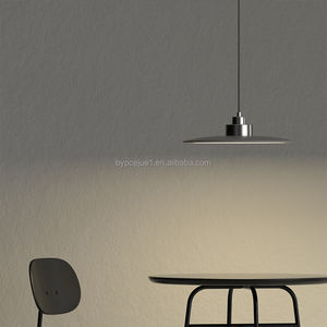 <span class=keywords><strong>Cappello</strong></span> moderno Design 12W <span class=keywords><strong>lampadario</strong></span> in metallo grigio cemento 3000K temperatura di colore luminosità regolabile per piccoli ristoranti COB - Product Image 3