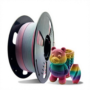 Filamento de Impresión 3D PLA-Matte Series, Degradado Mate Multicolor, 1.75mm +/-0.02mm, Alta Calidad, Material 100% Virgen, Alta Resistencia a la Abrasión - Product Image 1