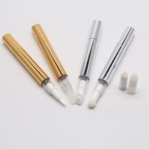 Envase cosmético de 2ML Twist, aceite para cutículas y uñas, embalaje de pluma de brillo de labios de aluminio vacío - Product Image 4